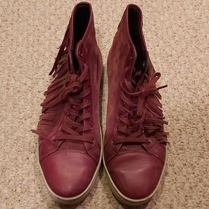 Maroon High top Hogan Rebel